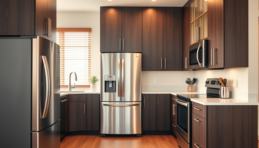 Modern kitchen with top kitchen appliance brands featured