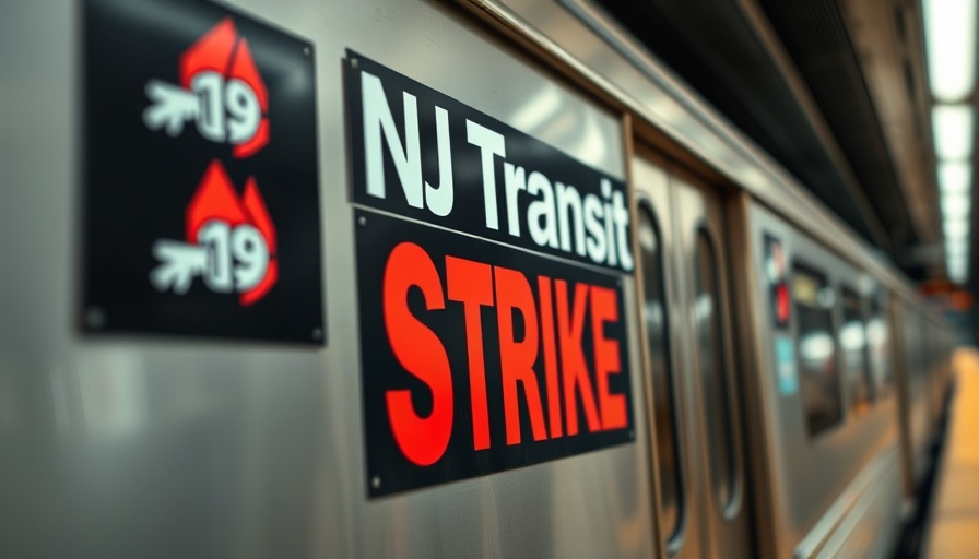 NJ Transit train hours away from strike announcement