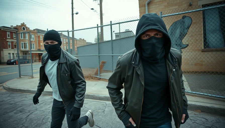 Surveillance footage of suspects in LGP Qua death investigation.