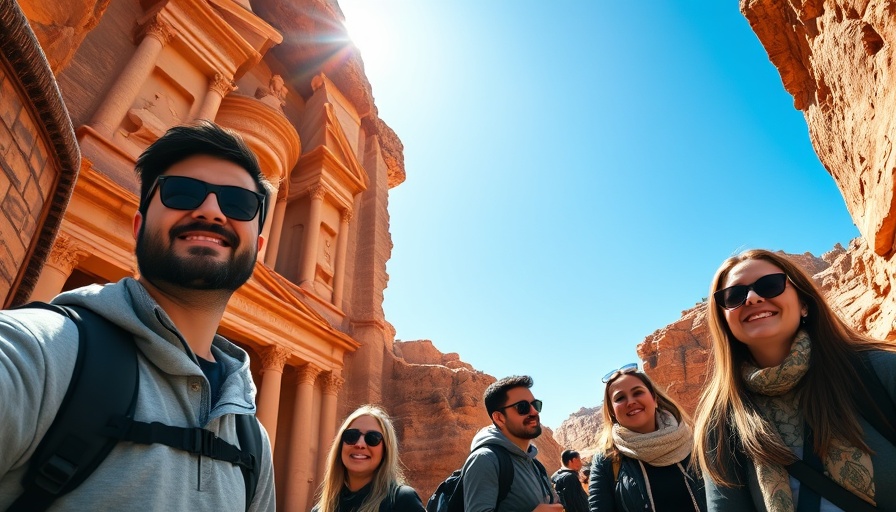 Don'ts of Visiting Jordan and Petra: Tourists in Petra.