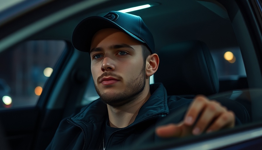 Kilmar Abrego Garcia in a car, related to immigration case discussion.