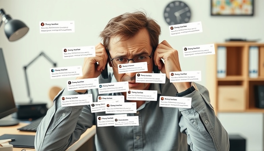 Frustrated person receiving spam calls from mortgage lenders in home office.