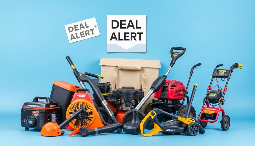 Amazon Early Prime Day Deals: Outdoor tools under a deal alert.