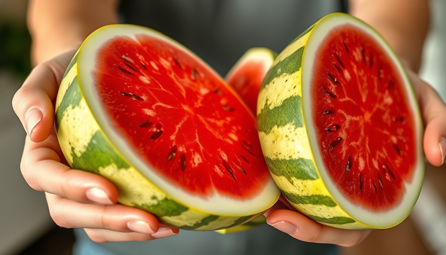 Fresh watermelon slices in summer sunlight, showcasing benefits of eating watermelon in summer.