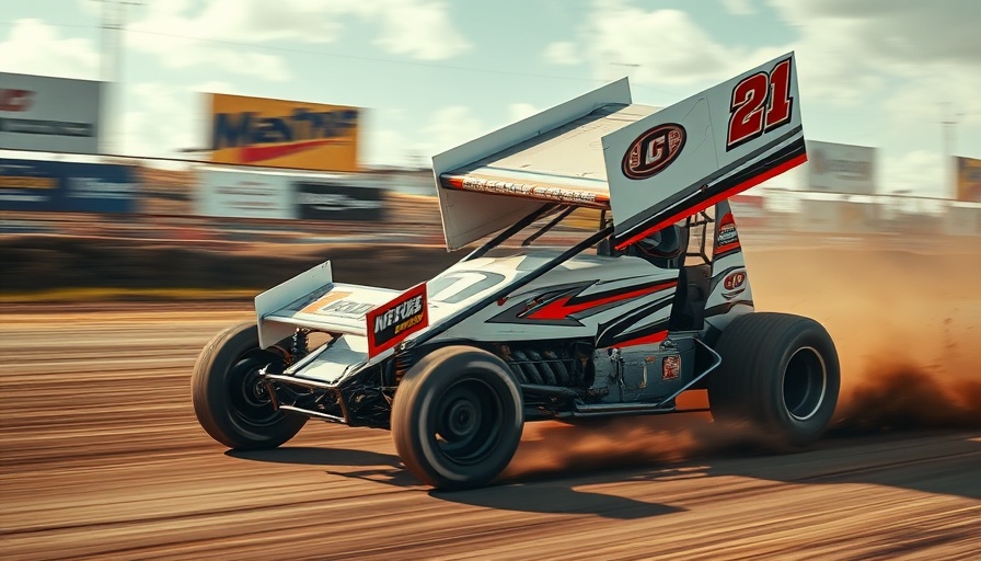PA Speedweek highlights: sprint car racing on dirt track.