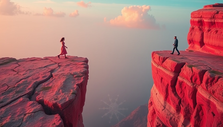 Conceptual art of friend disappearing when in relationship