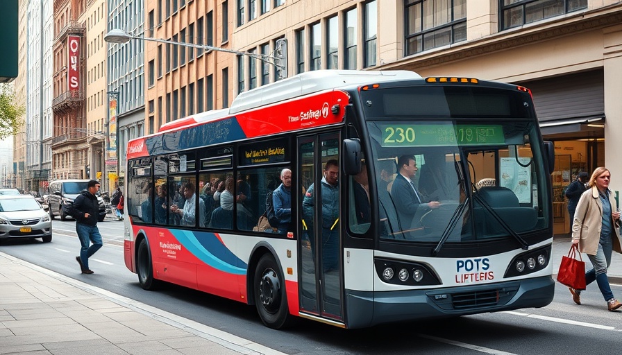 Public bus in Pennsylvania city, focus on mass transit funding