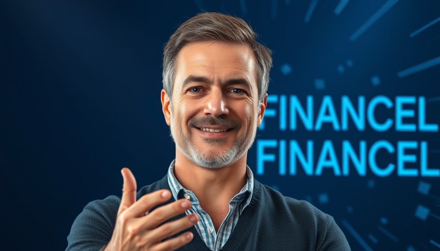Confident man discussing fixed index annuity options benefits.