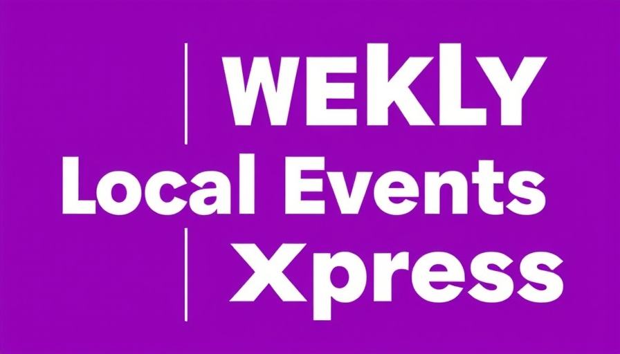 Weekly Local Events banner for Healthy Opportunities Pilot North Carolina.