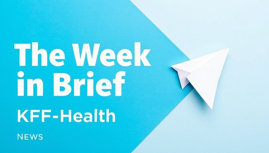Textured graphic with 'The Week in Brief' and paper airplane.