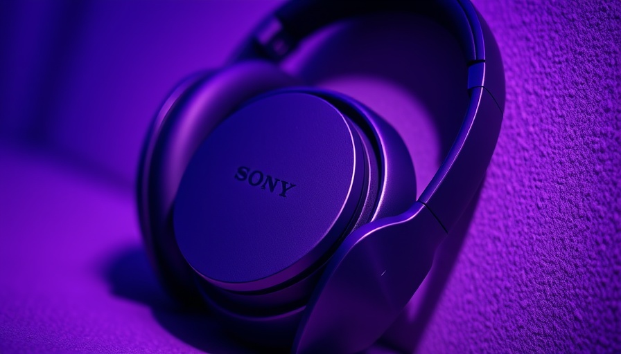 Sony WH-1000XM6 headphones showcasing future-proof design.