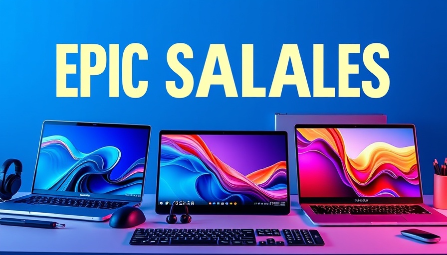 Memorial Day Apple sales on MacBooks with epic deals display.