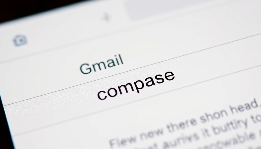 Close-up of Gmail interface with compose button visible, related to Google AI errors.