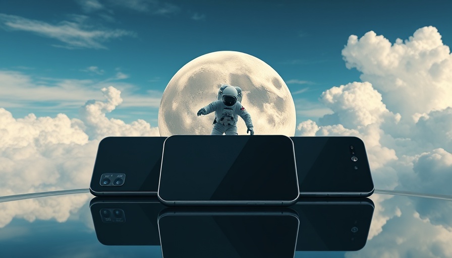 Realme P3 and P3 Ultra depicted against a moon backdrop.