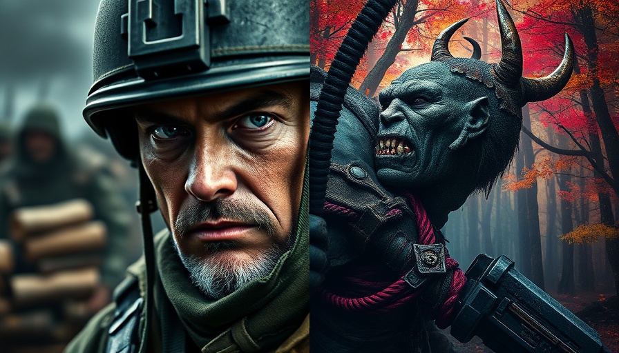 Xbox Game Pass new titles June 2025: soldier and orc warrior contrast.