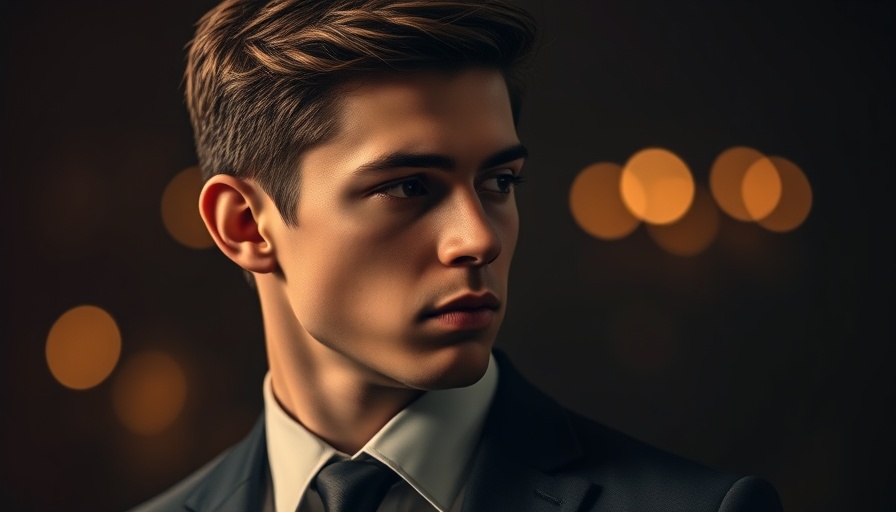 Individual contemplating in dim light, symbolizing decision-making.