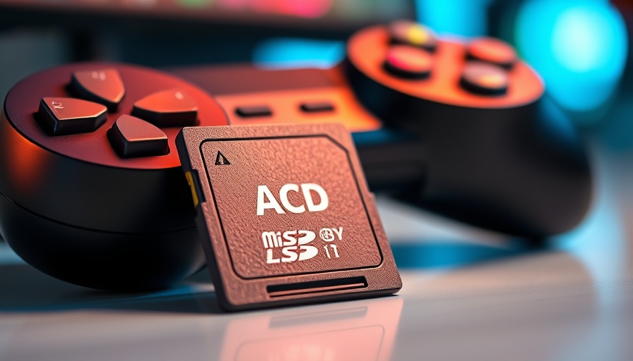 MicroSD Express card for Nintendo Switch 2 gaming console