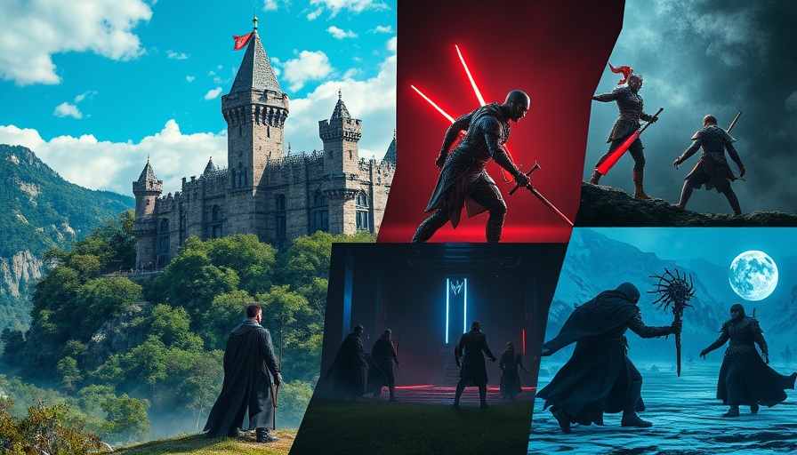 Epic fantasy and sci-fi video game scenes including Oblivion Remastered gameplay tips.