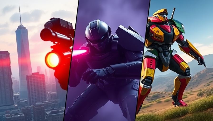 Independence in gaming: diverse gaming scenes with unique characters.