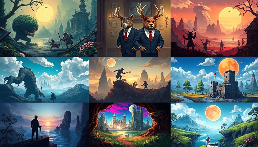 Collage of diverse and unique indie games worth playing.