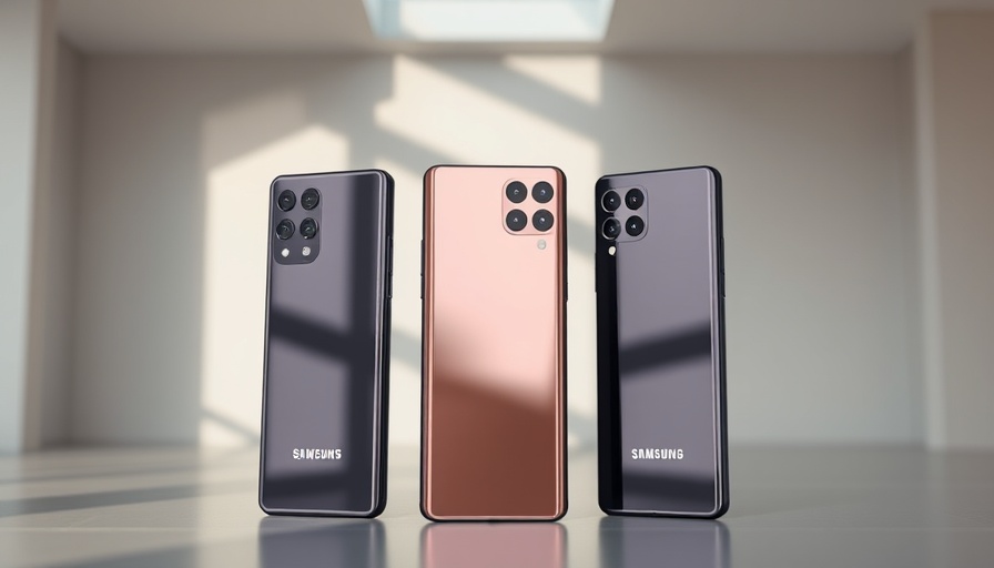 Back view of Samsung Galaxy Z Fold7 phones displaying camera design.