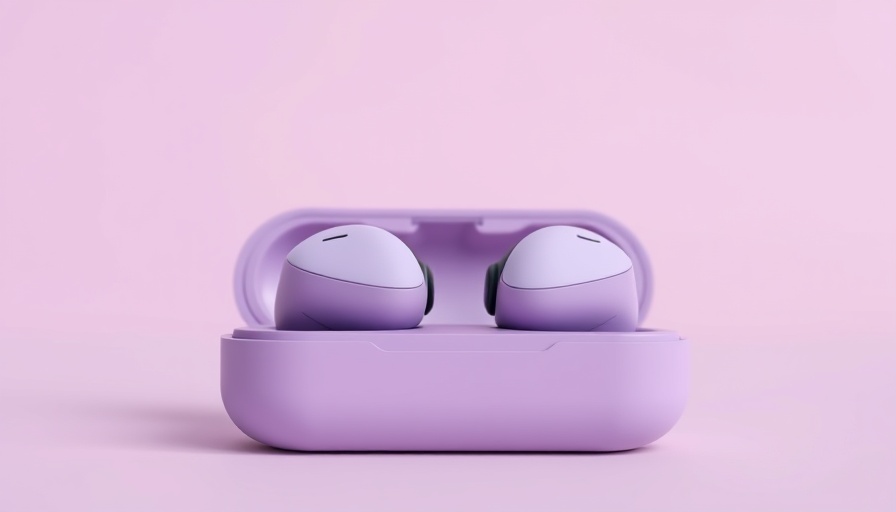 Google Pixel Buds 2a in charging case, specs leak image.