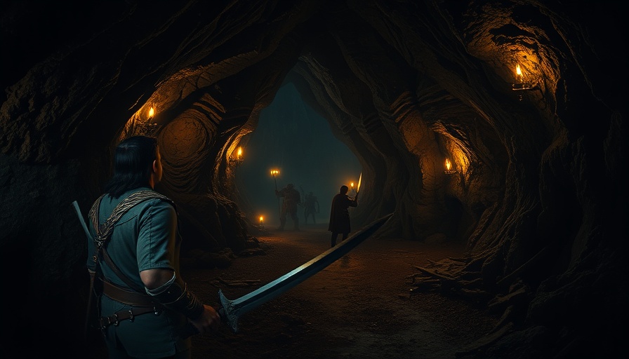 Elden Ring Nightreign Patch 1.02.1: Warrior exploring dark cavern