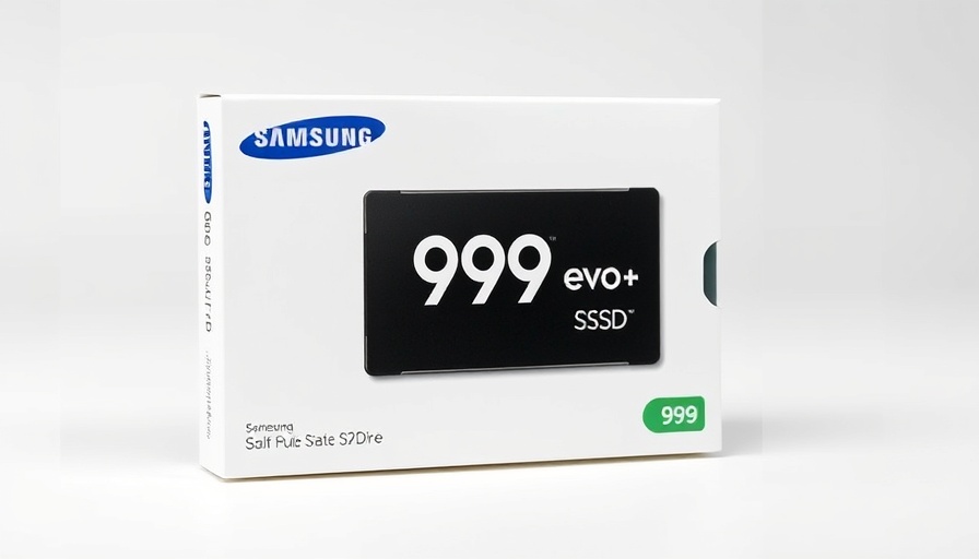Samsung 990 EVO Plus SSD package showcasing deals.