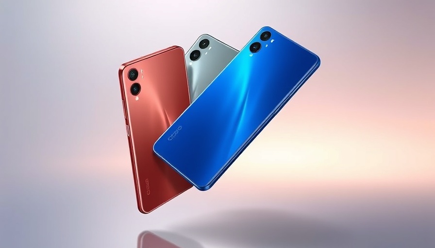 Oppo A6 Pro smartphones showcasing durability features and sleek design.