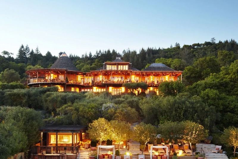 The Bistro at Auberge du Soleil Restaurant in Rutherford California