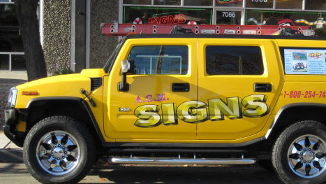 AGM Signs truck