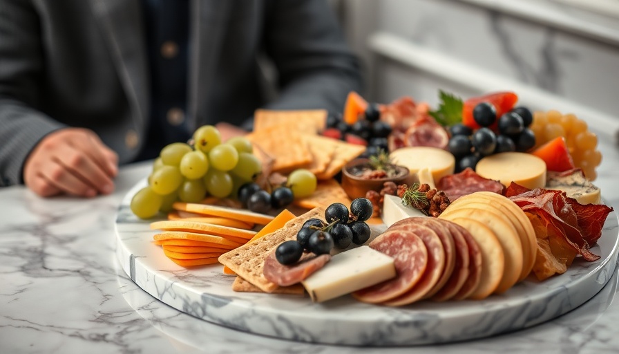 Celebrity Gossip Charcuterie Board Quiz with elegant charcuterie display.