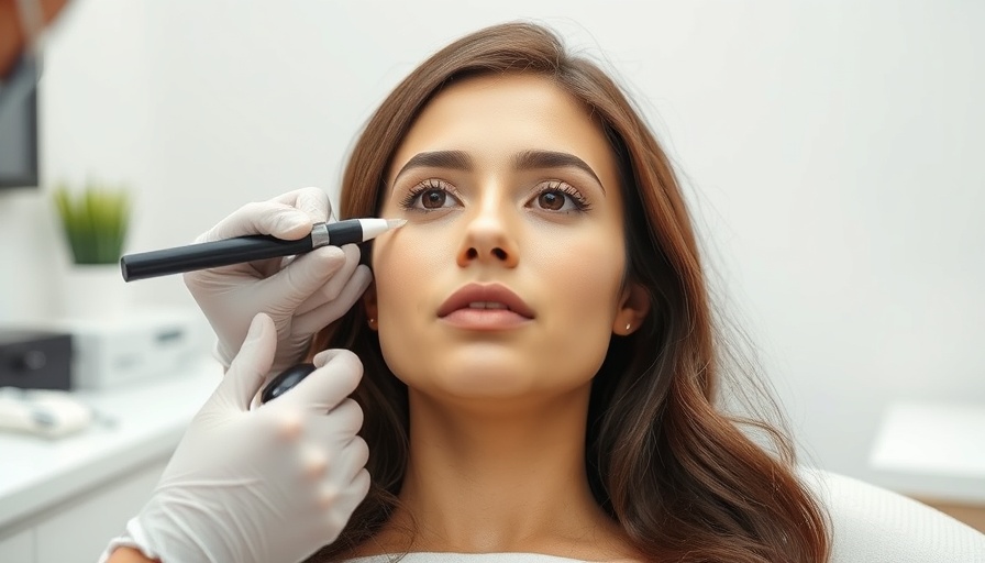Preventative Botox treatment in Orange County clinic setting.