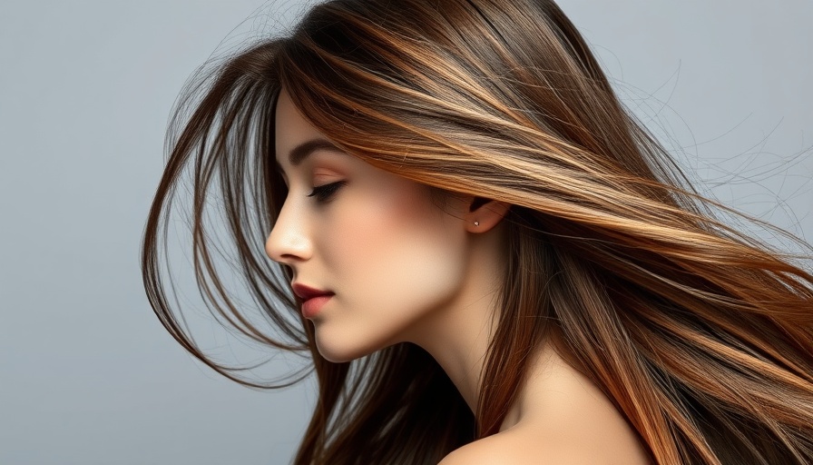 Hair Restoration Options at Mara's Med Spa: serene woman with flowing hair.