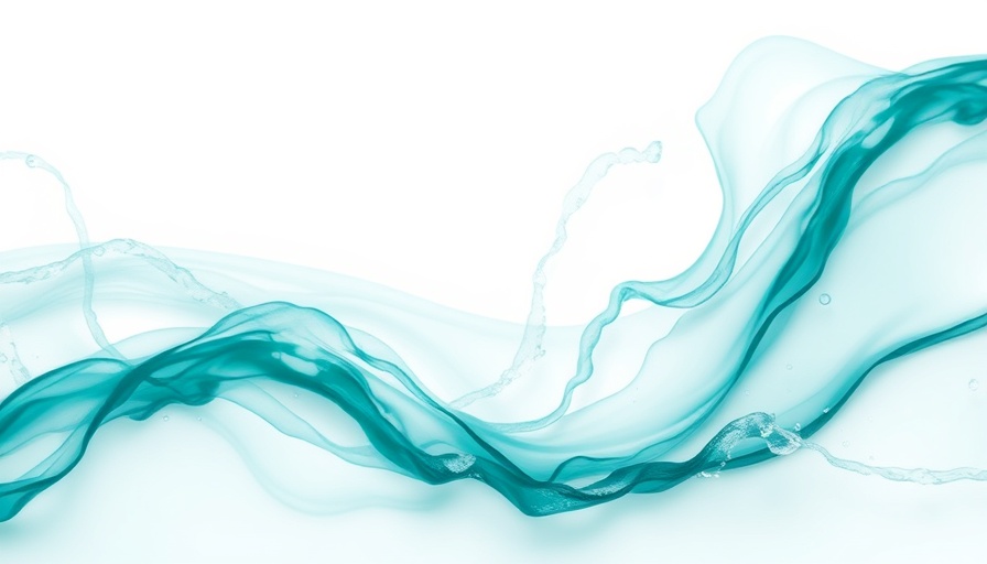 Hydra Medic Facial master class ad with sea-inspired imagery.
