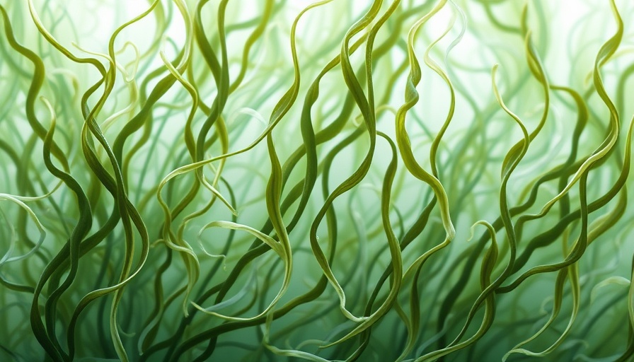 Aquatic-themed abstract collage highlighting skin wellness needs.