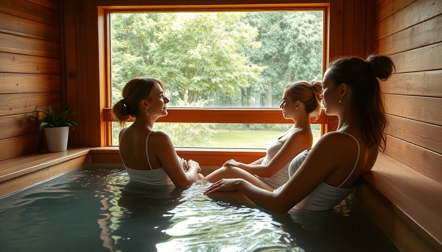 Women relaxing at a luxury wellness retreat New York in a serene sauna.
