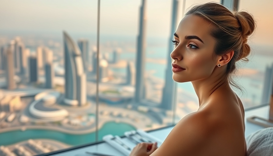 Stunning spa view with Burj Khalifa, European Massage in Dubai