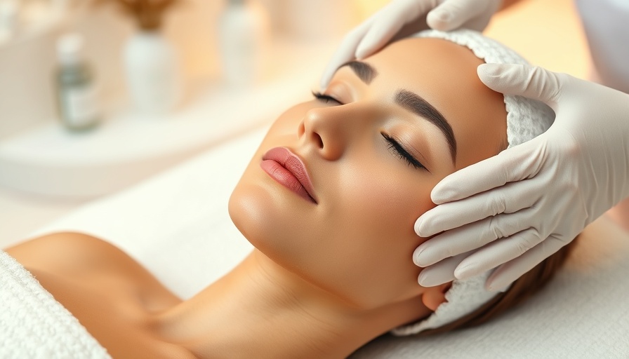 Chemical peel treatments in Surrey spa setting.