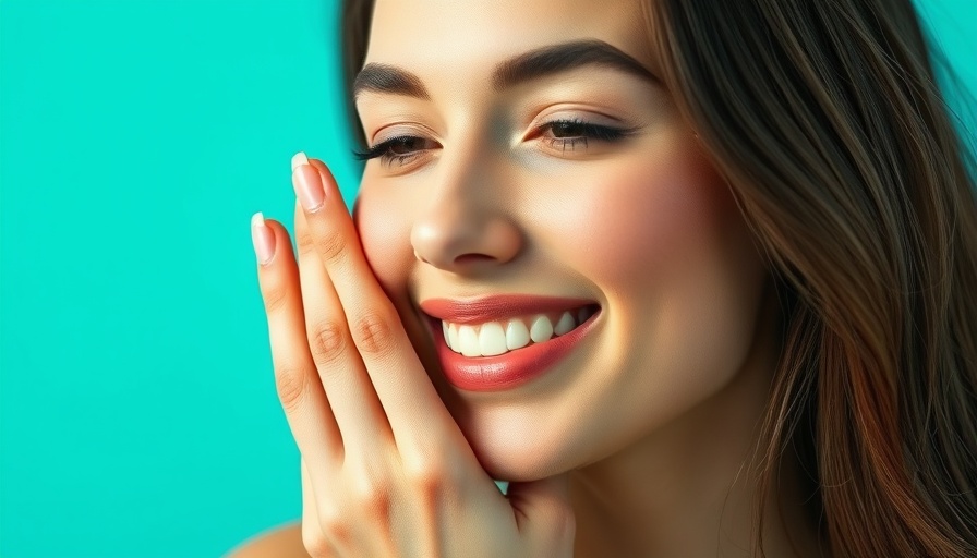 Woman enjoying best skincare treatments for spring, smiling with glowing skin.