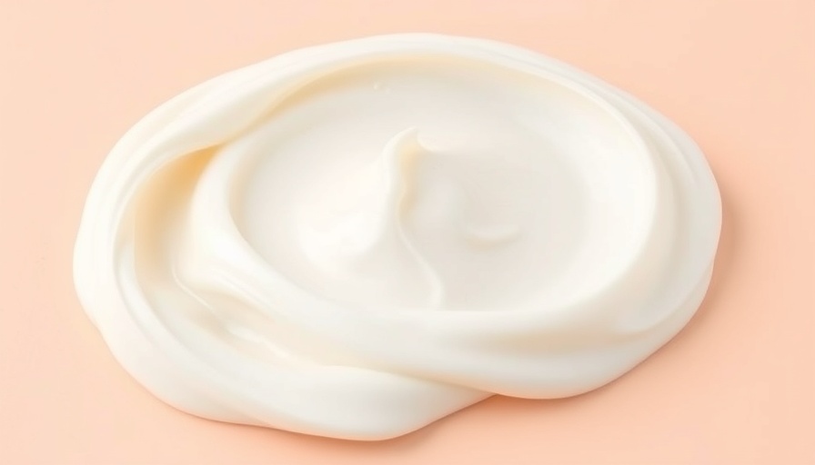 Transformative Power of Tretinoin cream on peach surface