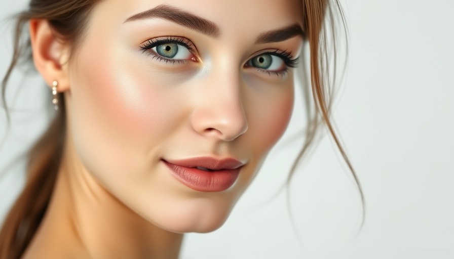 Elegant young woman with radiant skin, best moisturizer for skin type.
