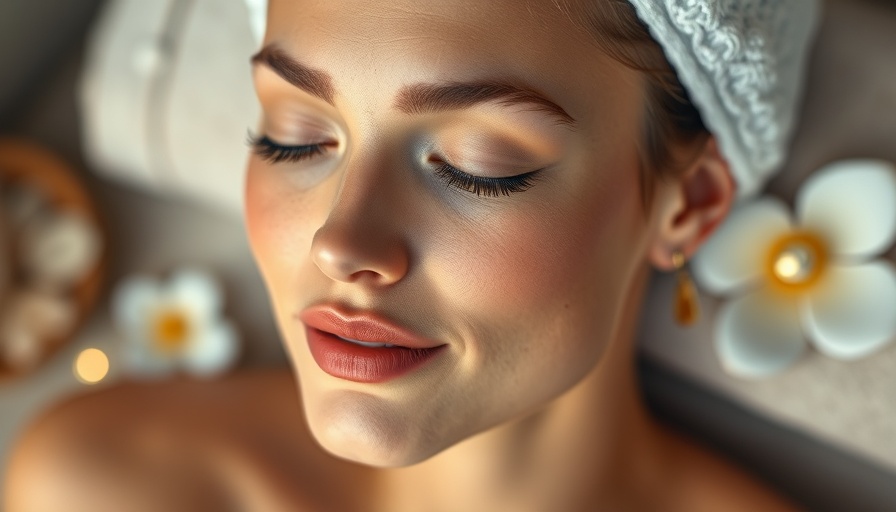 Serene woman displaying Sculptra Aesthetic facial volume enhancements.