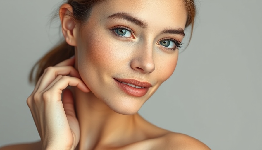 Benefits of Peptides for Skin: radiant woman's clear complexion.