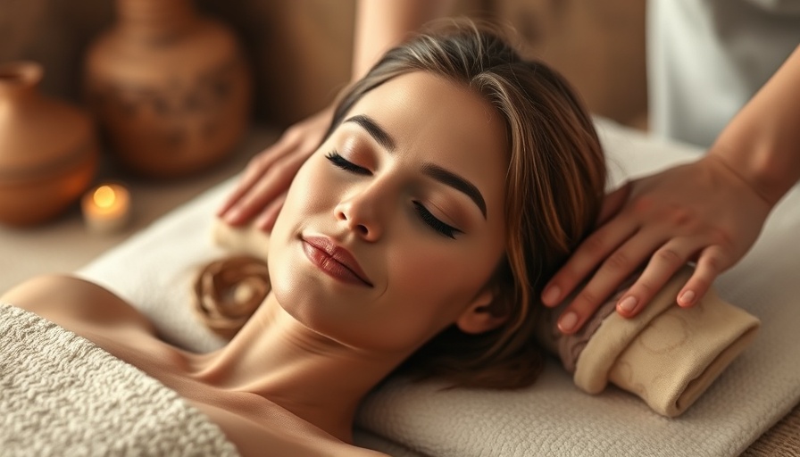 Peaceful massage therapy benefits in a relaxing spa setting.