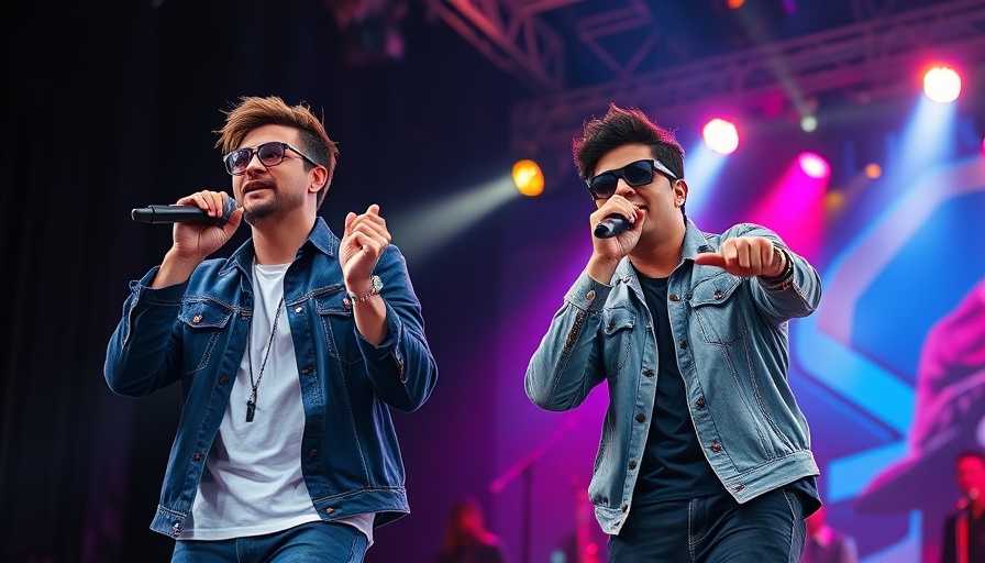 Primavera Sound Festival 2025 stage performers in sunglasses.