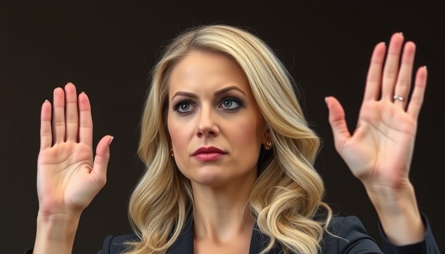 Blonde woman taking oath, related to Pam Bondi ethics complaint.