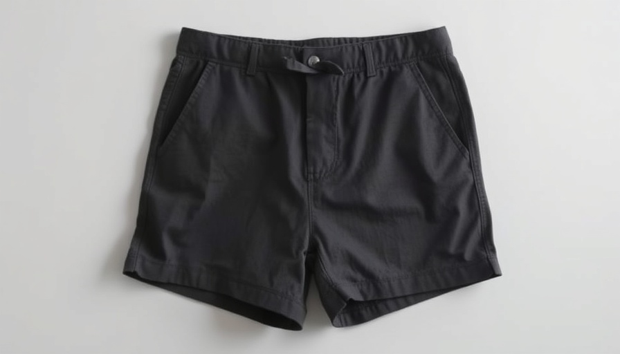 Dark grey linen shorts, best linen shorts for men.