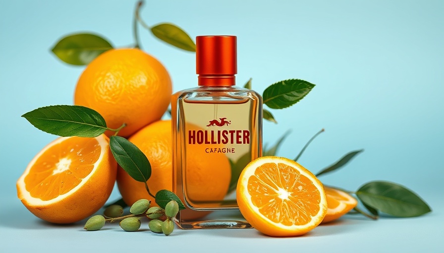 Best Hollister colognes styled with citrus and foliage