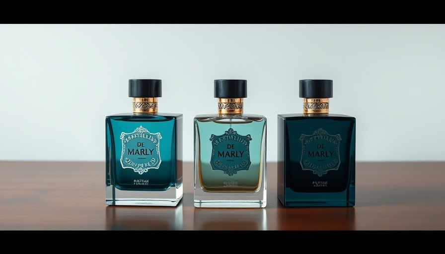 Three Parfums de Marly colognes showcasing elegant designs.